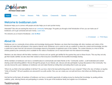 Tablet Screenshot of boddunan.com